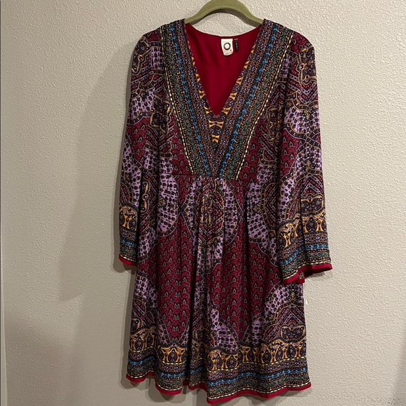 Anthropology Avalon boho dress size S - Picture 2 of 12